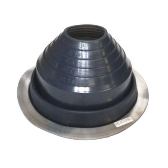 Golden Rule Fasteners #3 x 1/4" to 5" Round Hi-Temp Pipe Flashing