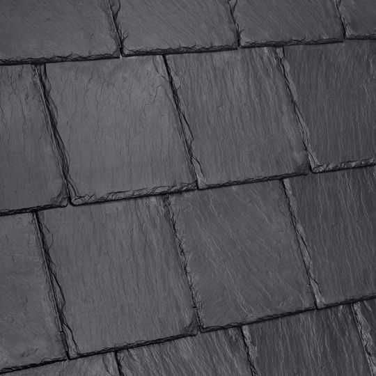 Davinci Roofscapes Multi-Width Slate Field Tile — DAVMWSLSB