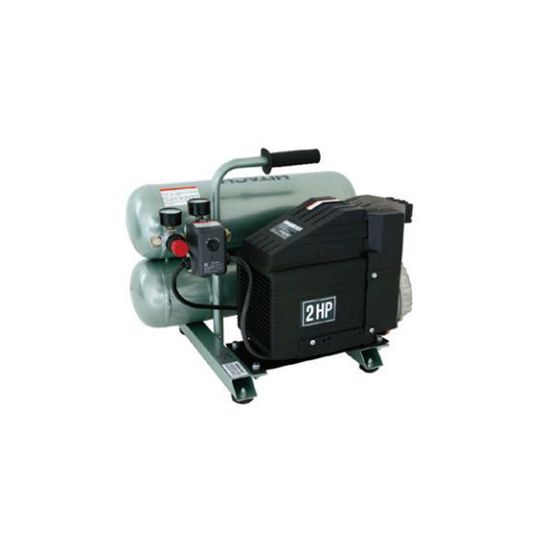 Hitachi Portable 4 Gallon Twin Stack Air Compressor — CYNST4222