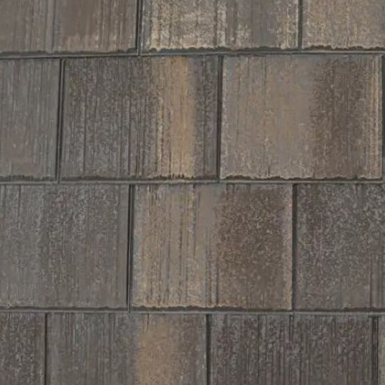 F-Wave Revia Hand-Split Shake Synthetic Roofing Shingles — Slate Roofing — FWARHSSCB