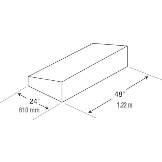 GAF EnergyGuard Perlite Tapered Roof Insulation — GAFPERSA8