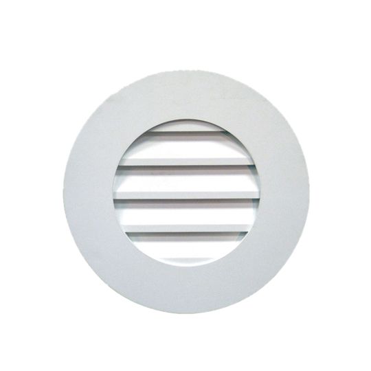 Fypon Molded Millwork 27" Functional Plain Round Louver