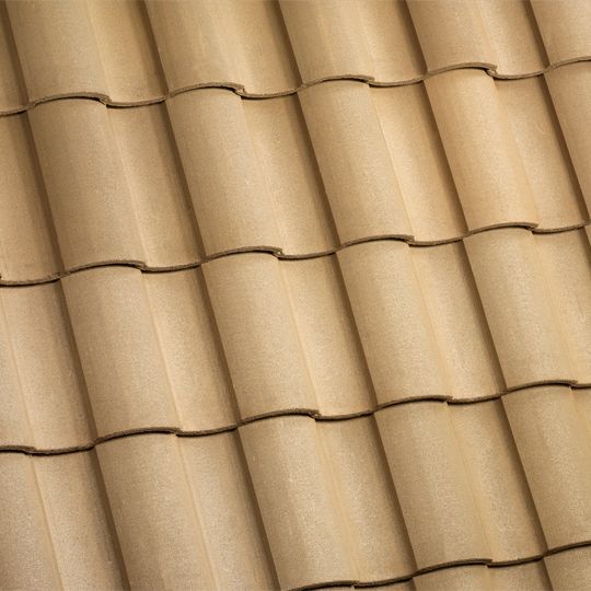 Eagle Roofing Products 10" x 17" Capistrano Barrel Trim Tile — EGLCB3732TGSR