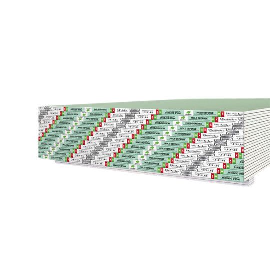 Continental Building Products 5/8" x 4' x 12' Gypsum Mold Defense Ii Moisture Resistant (Type X)