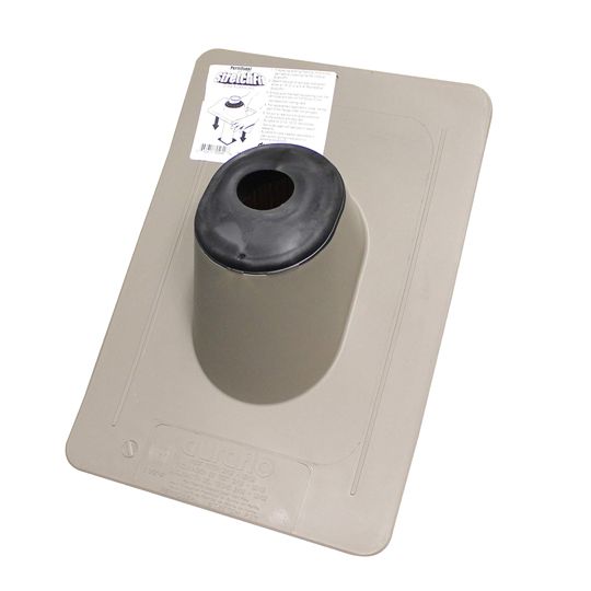 Duraflo 1.5" to 2" PermOseal StretchFit Pipe Flashing — DUF551222WW