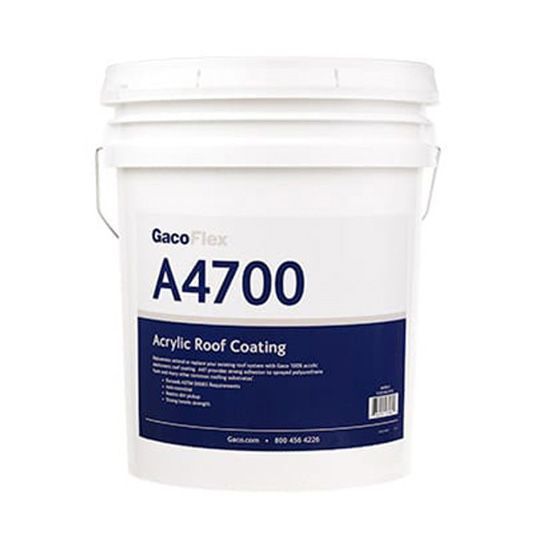 Gaco Western GacoFlex A4700 Acrylic Roof Coating - 5 Gallon Pail