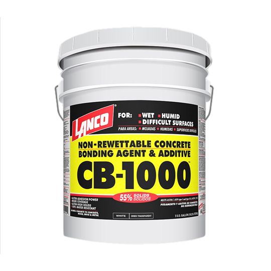 Lanco & Harris Non-Rewettable High Solids Concrete Bonder & Additive - 5 Gallon Pail — Adhesives, Caulks & Sealants — L&HCB10015