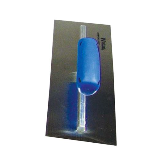 Wind-Lock 14" x 4-3/4" Stainless Steel Plastering Trowel with Comfort-Soft Handle