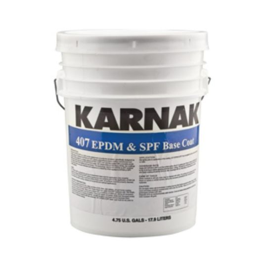 Karnak #407 EPDM & SPF Base Coat - 5 Gallon Pail