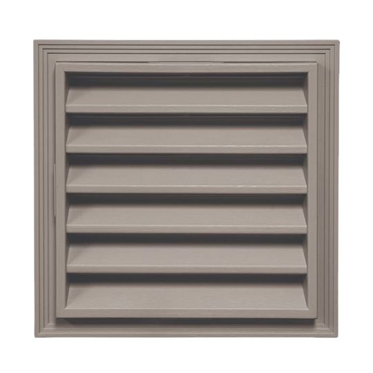 Mid-America Insulated Square Gable Vent — MABGVRE1212008