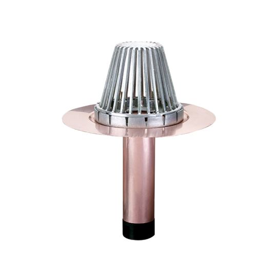 Olympic Manufacturing 4" Copper Hercules U-Flow RetroDrain