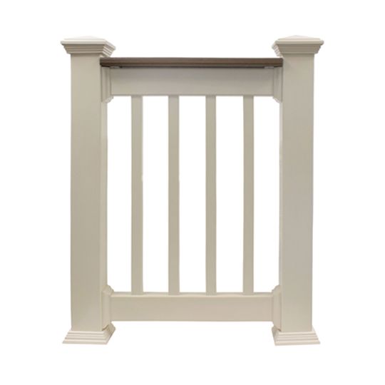 Fairway Building Products 36" x 6' V215 Square Vinyl Baluster Kit for Deck Board Cap Railing - Level — FBP401414