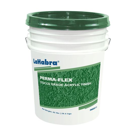 Parex USA LaHabra Perma-Flex Stucco Grade Acrylic Finish Coarse - 65 Lb. Pail