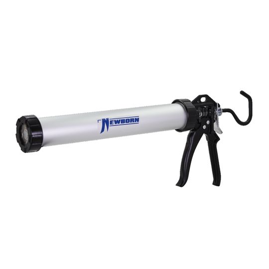Newborn 20 Oz. Model 420AL Sausage/Bulk/Cartridge Smooth Rod Model Caulk Gun