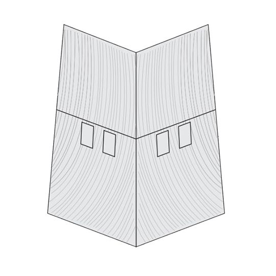 CertainTeed Siding Cedar Impressions Individual 5" Corner - Sawmill Finish — CERIMC5SMNBM