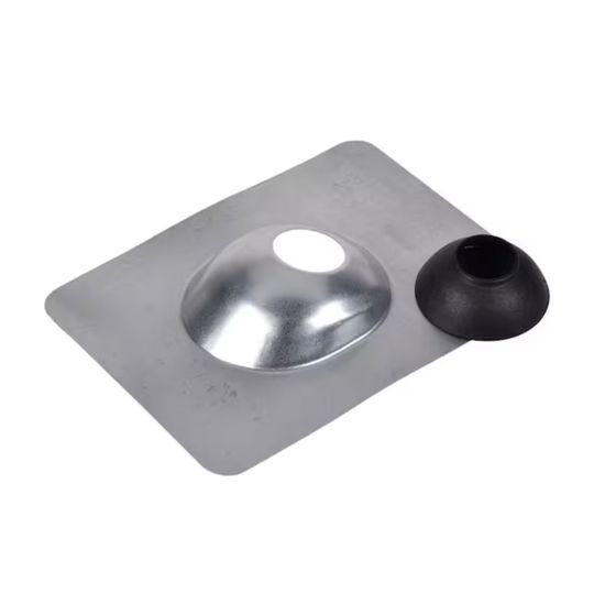 TRI-BUILT Galvanized Split Vent Pipe Flashing .75 Cone