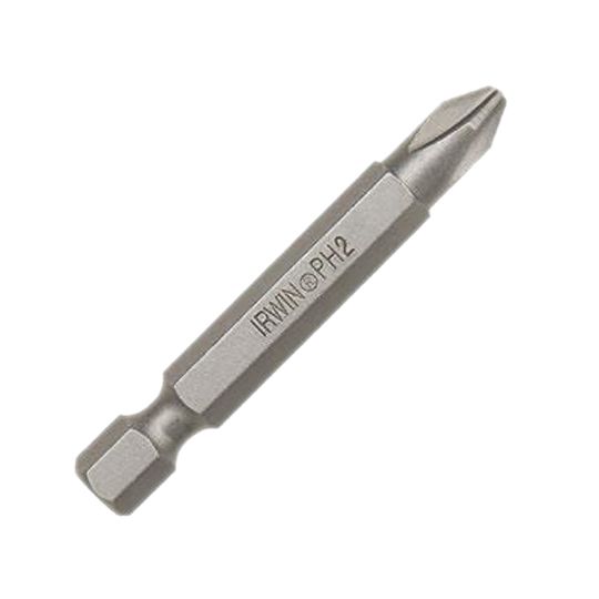 Irwin Tools 1/4" x 3" #3 Point Phillips Head Power Bit - Pack of 10