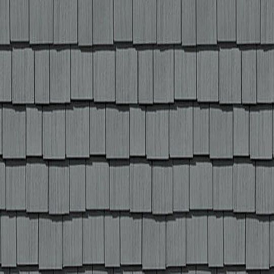 CertainTeed Siding Cedar Impressions Double 7" Staggered Perfection Polymer Shingle Siding - Cedar Grain Finish — CERCID7SGFS