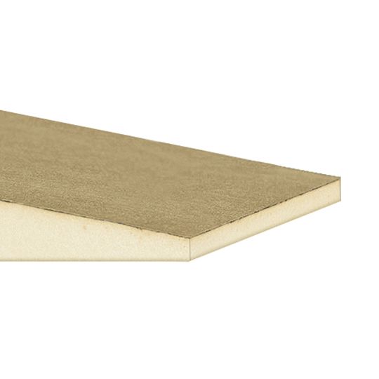Performance Roof Systems 2-1/2" x 3-1/2" Tapered 4' x 4' Iso Z Panel