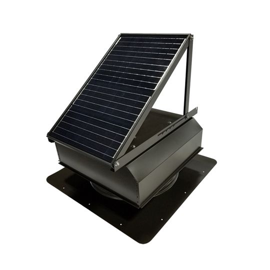 Attic Breeze AB-4523A 45 Watt Sfa Model (Gen Iii) Self-Flashing Attic Fan with Attach Solar Panel