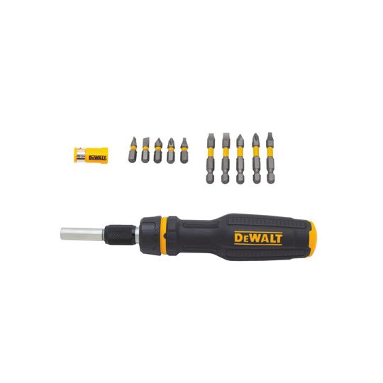 DeWalt 10-Piece Max Fit Telescoping/Ratcheting Multi-Bit Ratcheting Screwdriver