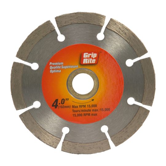 PrimeSource 4" Premium Segmented Diamond Blade