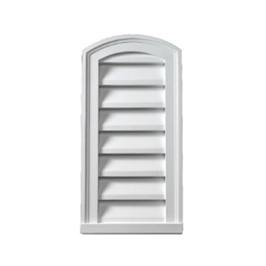 Fypon Molded Millwork 24" x 24" Functional Eyebrow Louver