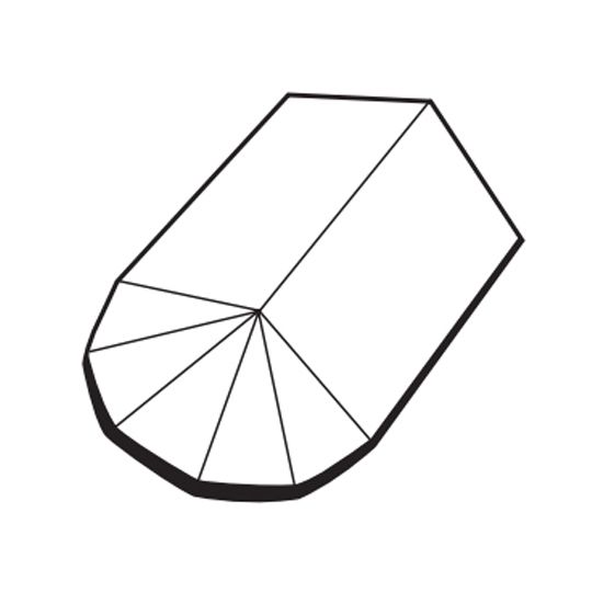 Stoneworth Building Products Nottingham Hip Starter — Tile Roofing — SWONT11030S