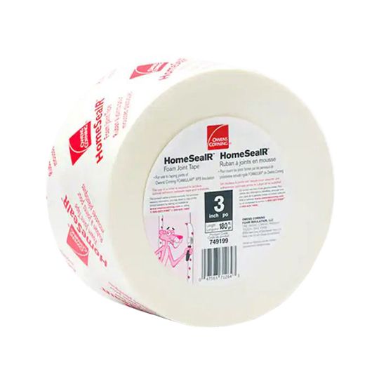 Owens Corning 3" x 180' HomeSealR Foam Joint Tape