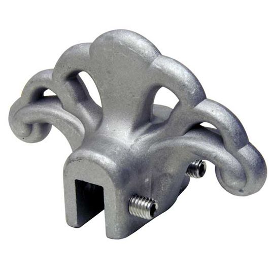 Berger Building Products SL-1 Mill Finish Cast Aluminum Snow Guard for Single Lock T Standing Seam Roofs