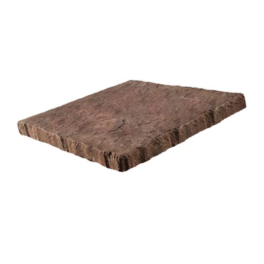 Coronado Stone 24" x 24" x 1-3/4" Snapped Edge Post Cap — CSNPCSE24311DKB