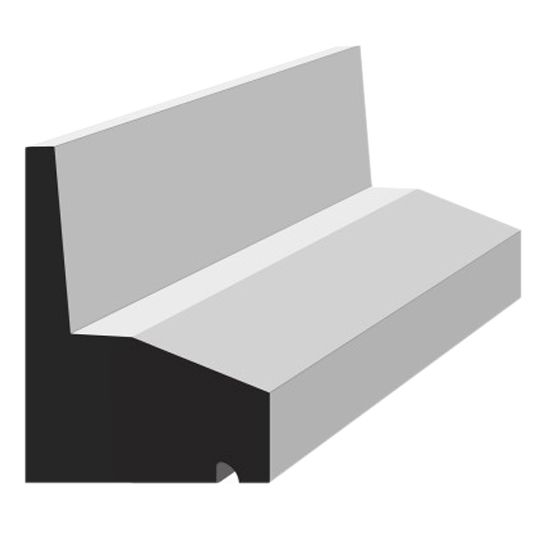 Azek 2-3/4" x 2" x 18' Water Table Moulding