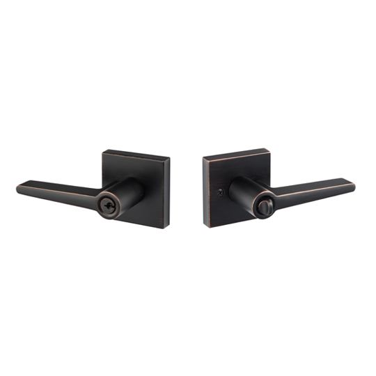 Sure-Loc Hardware Basel Entry Lever, Vintage Bronze MP12