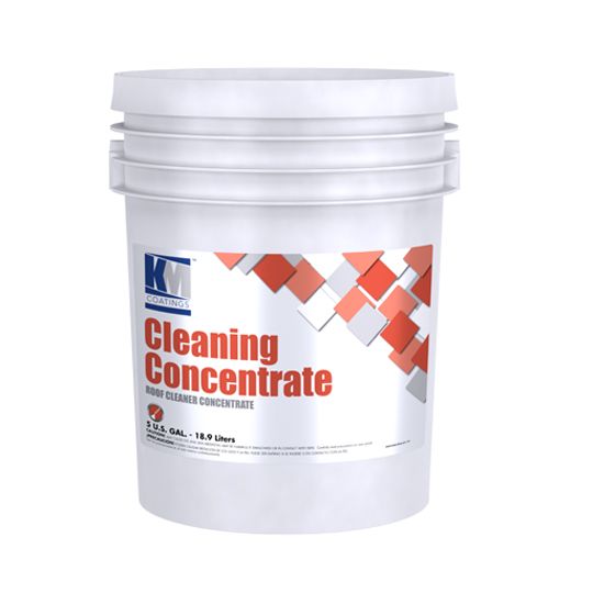 KM Coatings Cleaning Concentrate Roof Cleaner - 5 Gallon Pail