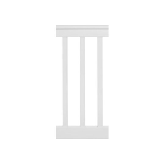 Wolf Home Products 36" x 6' Aluminum Traditional Flat Rail Kit with Square Balusters