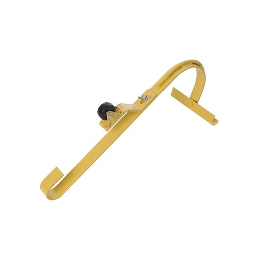 ACRO Building Systems Roof Ridge Ladder Hook with Fixed Wheel & Swivel Bar