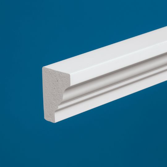 CertainTeed Siding 1-13/16" x 2" x 16' Restoration Millwork Rams Crown - Smooth Satin Finish