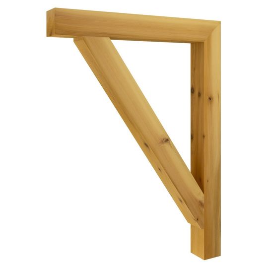 Tomball Forest Products 5-1/2" x 18" x 24" Cedar Bracket