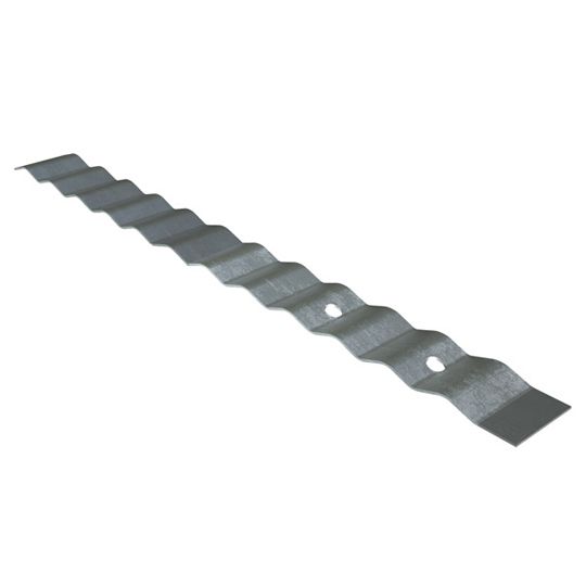 Hohmann & Barnard 22 Gauge 7/8" x 7" Corrugated Wall Tie