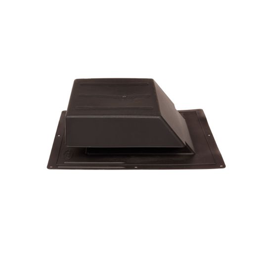 GAF MasterFlow Slant-Back Plastic IR65 Roof Louver — Ventilation and Drainage — GAFIR65BR