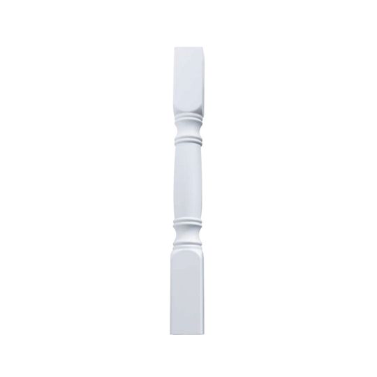 Color Guard Railing Systems 4" x 4" x 38" Newel Post — COGW4438NPL