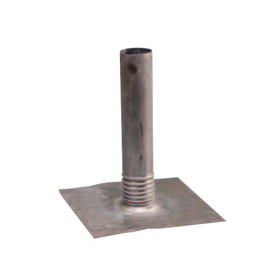 FlashCo 1-1/2" Adjustable Lead Flashing with 12" x 12" Base & 12" Riser