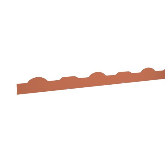 Able Sheet Metal 28 Gauge Malibu Bird Stop — ABMBSMATC28G
