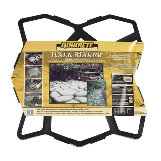 Quikrete Walk Maker Building Form-Country Stone Pattern