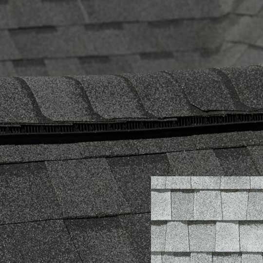 CertainTeed Roofing Shadow Ridge ClimateFlex Ridge Shingles — Hip & Ridge Shingles — CTRNGHRSHSB