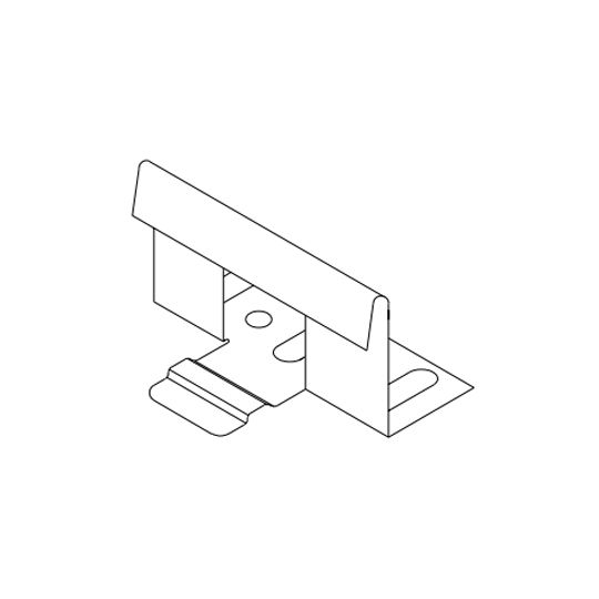Metal Sales UL90 Galvanized Vertical Seam Clip