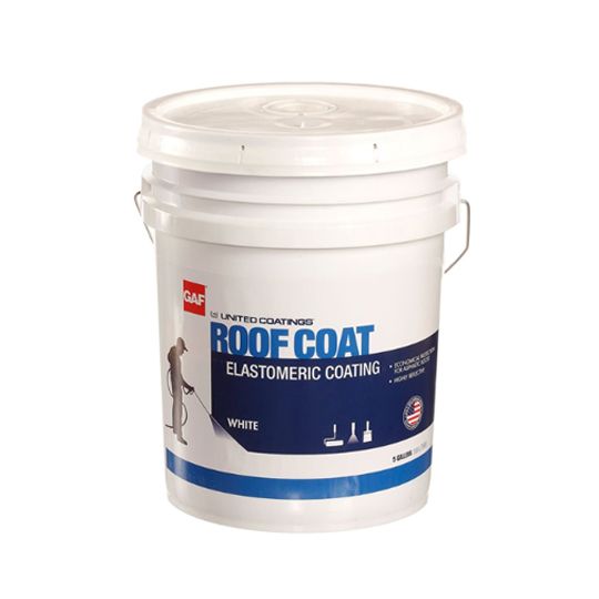 United Coatings Roof Coat Elastomeric Coating - 5 Gallon Pail