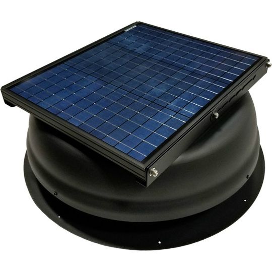 Cardinal Ventilation SolarPRO Cv-xlp-pro 30 Watt Self-Flashing Solar Power Attic Fan — ABZCVXLPPBL