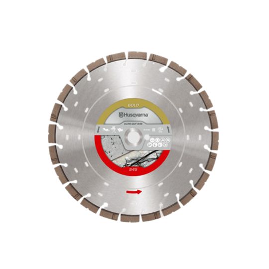Husqvarna 14" x .125" x 1"/20MM Elite-Cut S45 Exo-Grit HI5 General Purpose Diamond Blade