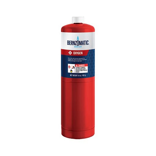 BernzOmatic Disposable Oxygen Gas Cylinder - 1.4 Oz.